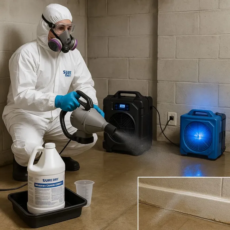 Sanitization and Odor Removal process in Scarborough, ME