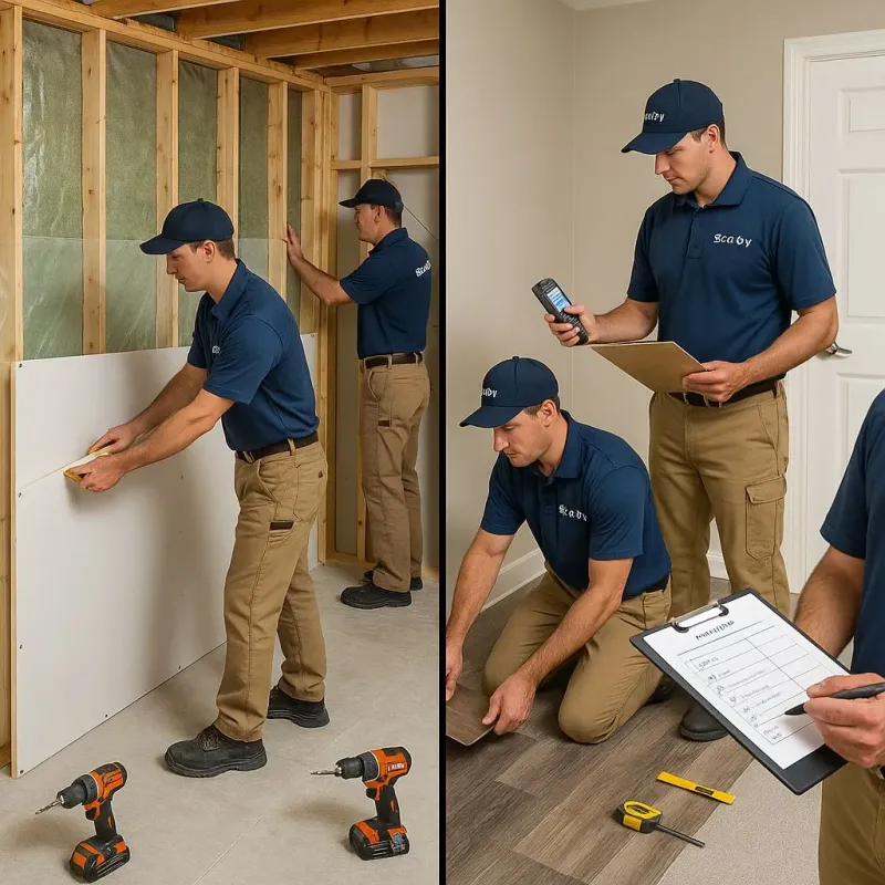 Repairs and Reconstruction process in Scarborough, ME